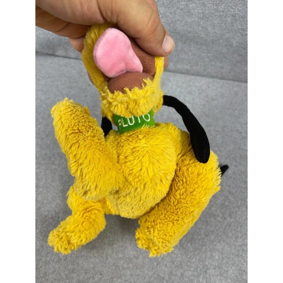 Genuine Disney Store Authentic Exclusive 11” Pluto Plush Stuffed Animal Toy - Picture 6 of 7
